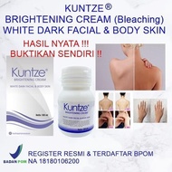 Kuntze Brightening Cream Pemutih Kulit Tangan Dan Kaki Belang Terampuh