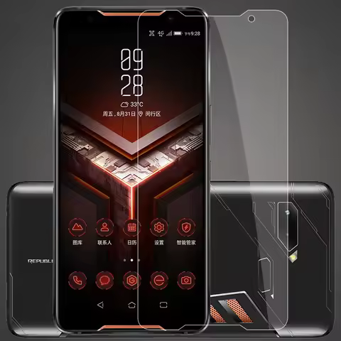 HD Tempered Glass for Asus ROG Phone 8 Flip 3 2 1 ZS661KS ZS660KL Zenfone 7 5 Ultimate Pro Screen Pr