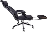 Boss Chair Reclining, Computer Chair Home Office Chair Swivel Chair Ergonomic Supervisor Lunch Break Chair with Footrest Footrest LEOWE