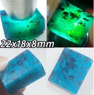 Bahan Bacan Doko kristal batu akik size kantoran jumbo 22mm kode BB012