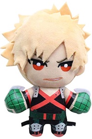 Groydbee Deku Plush Midoriya Lzuku Plushie Bakugou Plushies Todoroki Toy Stuffed Doll (15cm,Yellow)