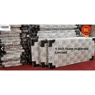 JFH [OFFER] 3'x4'' SINGLE FOAM MATTRESS / FOAM MATTRESS / TILAM BUJANG 4 Inch (FABRIC) / 3X4 TILAM B