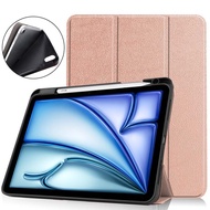 Flip case with pen slot for iPad Air 11 inch M4 A3459 A3460 A3463 M3 A3266 A3267 A3270 iPadAir M2 A2