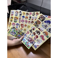 Hero team sticker set of 86 stickers