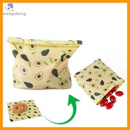 WEEGUBENG Vegetable Reusable Cloth Beeswax Wrap Eco-Friendly Storage Bags Food Organizer Fresh-Keeping Bag