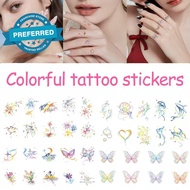 Waterproof Body Arm Face Eyes Fake Tattoo / Women Festival Butterfly /face Makeup Stickers O4y0