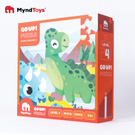 Bộ ghép hình khủng long - Myndtoys Go up! – Level 4: Dino Series F dành cho trẻ từ 3.5 tuổi