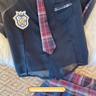 WOMEN'S UNIFORM SET STUDENT COSPLAY TRANSPARENT LINGERIE 5A263 BY DASIYO MALL