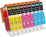 CLI-581XXL Printer Cartridges Compatible with Canon CLI581 Compatible with Pixma TS6350 TR8550 TS615
