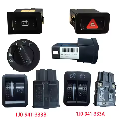 Original factory Headlight Control Switch Fog Light Knob for VW Bora Golf jetta MK4 4 IV 1J0-941-333