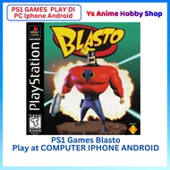 【PS1 Game Main di PC IPHONE ANDROID  】Playstation 1 Blasto Cartoon PS1 GAME mesti main