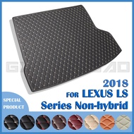 Car Trunk Mat For LEXUS LS Sedan Non-hybrid 2018 Custom Car Accessories Auto Interior Decoration