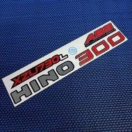 sticker hino 300 xzu730L replacement lorry sticker accessories
