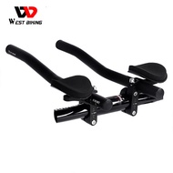 Rest TT Handlebar Clip on Aero Bars Handlebar Extension Triathlon Aerobars Tri Bars MTB Road Bike Cy