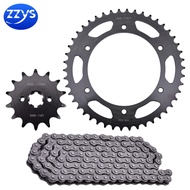 520 14T 46T Motorcycle Front Rear Sprocket Chain Set For Hyosung GT250 2006-2015 GT250 R 2004-2015 S