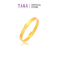 TAKA Jewellery 916 Gold Classic Bangle