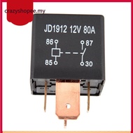 [CRAZYSPE]Waterproof Heavy Duty Relay 4Pin DC 24V 12V 80A JD1912 Automotive Car Relay