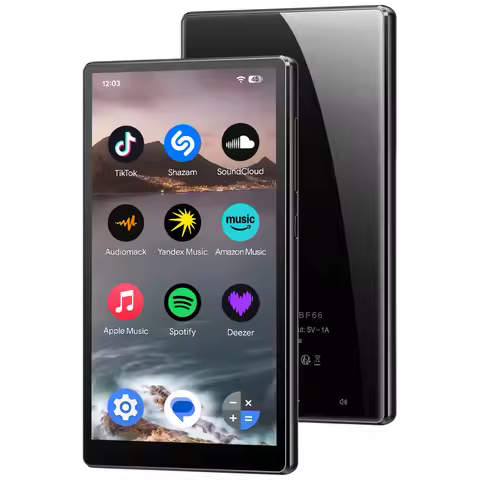 Famue Android 13 MP3/MP4 Player,1080P Video 4.7" 5G wifi,8 core 6GB RAM, 64GB Storage, WiFi, Play St