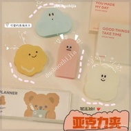 Ins acrylic clip stationery fixed clip data test paper finishing clip transparent expression dovetai