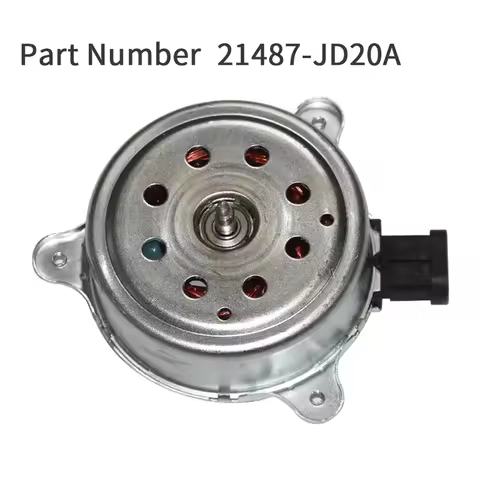 Suitable for Nissan Qashqai MR20DE Engine 2.0L L4 Radiator Cooling Fan Motor 21487-JD20A Replacement