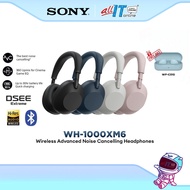 Sony Wireless Noise Cancelling Headphones WH-1000XM6 Bluetooth Over-Ear for Travel Hi-Res Audio