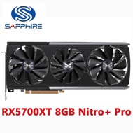 default Sapphire Radeon RX 5700 XT 8G D6 Nitro+ Pro Video Cards For AMD RX5700XT GB RX 5700 Nitro+ G