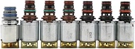 7PCS 6R60 6R80 Transmission Solenoid Kit AL3P7G276AF Compatible With Ford Explorer Ranger Mustang 09