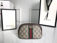 Gucci กระเป๋า OPHIDIA GG MEDIUM COSMETIC CASE