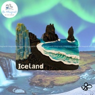 [AVAILABLE] Magnet Iceland Island Resin Refrigerator Stickers Decorative Iceland Travel Souvenirs
