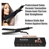 Professional Salon Ceramic Tourmaline Steam Ionic Flat Iron Hair Straightener Four Level Heat Control