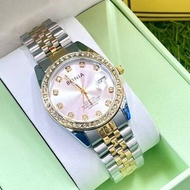 [ PREMIUM ITEMS ] BONIA Sapphire Jam Tangan Wanita Perempuan Stainless Steel Rosegold Ladies Luxury 