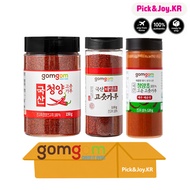GOMGOM Korean Authentic Red Chilli Pepper Powder Flake (Gochugaru)