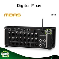 Digital Mixer Midas MR18 ปรีไมค์ Midas มิกเซอร์ดิจิตอล 18 ช่อง มิกดิจิตอล ดิจิตอลมิกเซอร์ ควบคุมผ่าน
