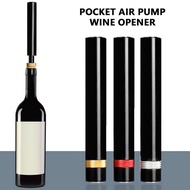 （IN STOCK） Pocket Air Pump Wine Bottle Opener Portable Bar Tools Corkscrew Pin Jar Cork Remover Air Pressure Pump OWT