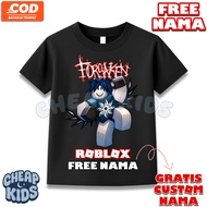 Roblox Two Time Forsaken Kids T-Shirt Free Name Forsaken Two Time Kids T-Shirt/