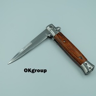 Folding knife // Outdoor knife // Survival knife// Italian stiletto knife มีดพับ มีดพกพา มีดเดินป่า 