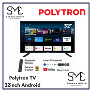 POLYTRON ANDROID TV 32AG5959 - 32INCH SMART ANDROID TV + DIGITAL TV