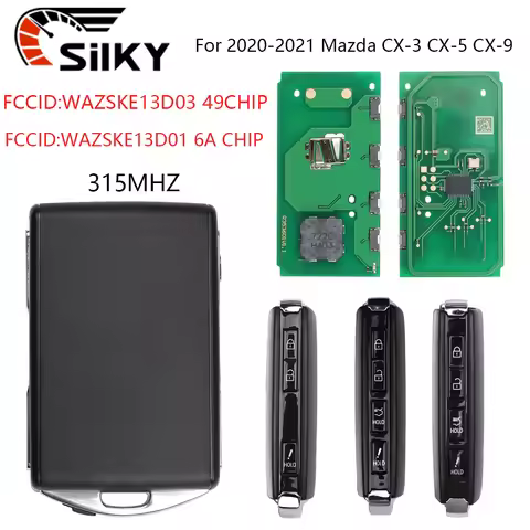 DH Car Smart Remote Key For Mazda 3 6 MX-5 MIATA CX-9 CX-3 CX-4 CX-5 CX-3 CX50 CX90 Axela 315MHz ID: