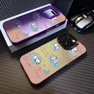 Fun Moon Cat Phone Case Compatible for IPhone 11 12 13 14 15 Pro Max X XR XS MAX 7/8 Plus Se2020 Independent Mirror Frame Protective Shell
