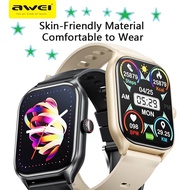 wei H21 Smart Watch 2.01" HD Screen Bluetooth Call Heart Rate SpO₂ Health Monitoring 100+ Sport Mode