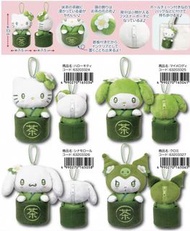 Cinnamoroll 玉桂狗 / Hello Kitty 抹茶 🍵 抹茶杯 公仔 吊飾