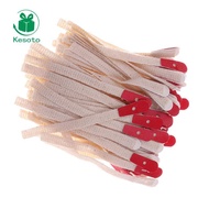 [Kesoto] 1 Pack PU Leather Piano Replacement Bridle Straps Durable Red Beige 7.2cm