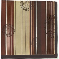 Celine 復古手帕口袋方巾棕色 20 x 19.5 英寸