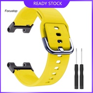 FOCUS Wristwatch Strap Waterproof Thickened Breathable Soft Silicone Sports Watch Belt Replacement for Huami Amazfit T-Rex/ T-Rex Pro