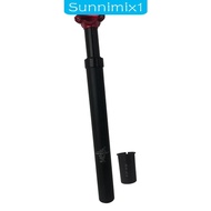 [Sunnimix1] Bicycle Seatpost Road Bike Suspension Seatpost 31.6 / 33.9mm with Seatpost Adapter 31.6x