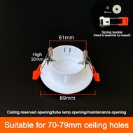 【Bestseller Alert】 Practical Plastic Wall Hole Cover Various Size Reserved Drill Hole Cap Snap-on De