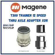 Magene Trainer T300 12-Speed XDR Freehub (with Thru Alxe Adapter) for Cycling Trainer Equipment