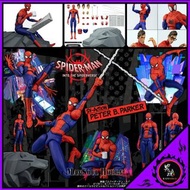 [日版 質保] 千值練 DX版 蜘蛛俠 彼得 B 柏加 跳入蜘蛛宇宙 飛躍蜘蛛宇宙 再販 Spider-Man SV-Action Peter B. Parker Figure