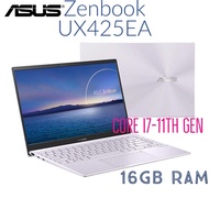 Laptop Asus Zenbook UX425EA Core i7-1165G7 16gb Ram 1tb SSD 14inch Full HD vỏ nhôm siêu mỏng nhẹ hàn