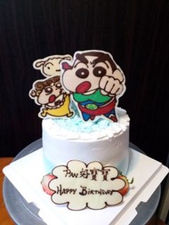 Co Cake - 朱古力牌 蠟筆小新 蛋糕 生日蛋糕 歡迎來圖訂做